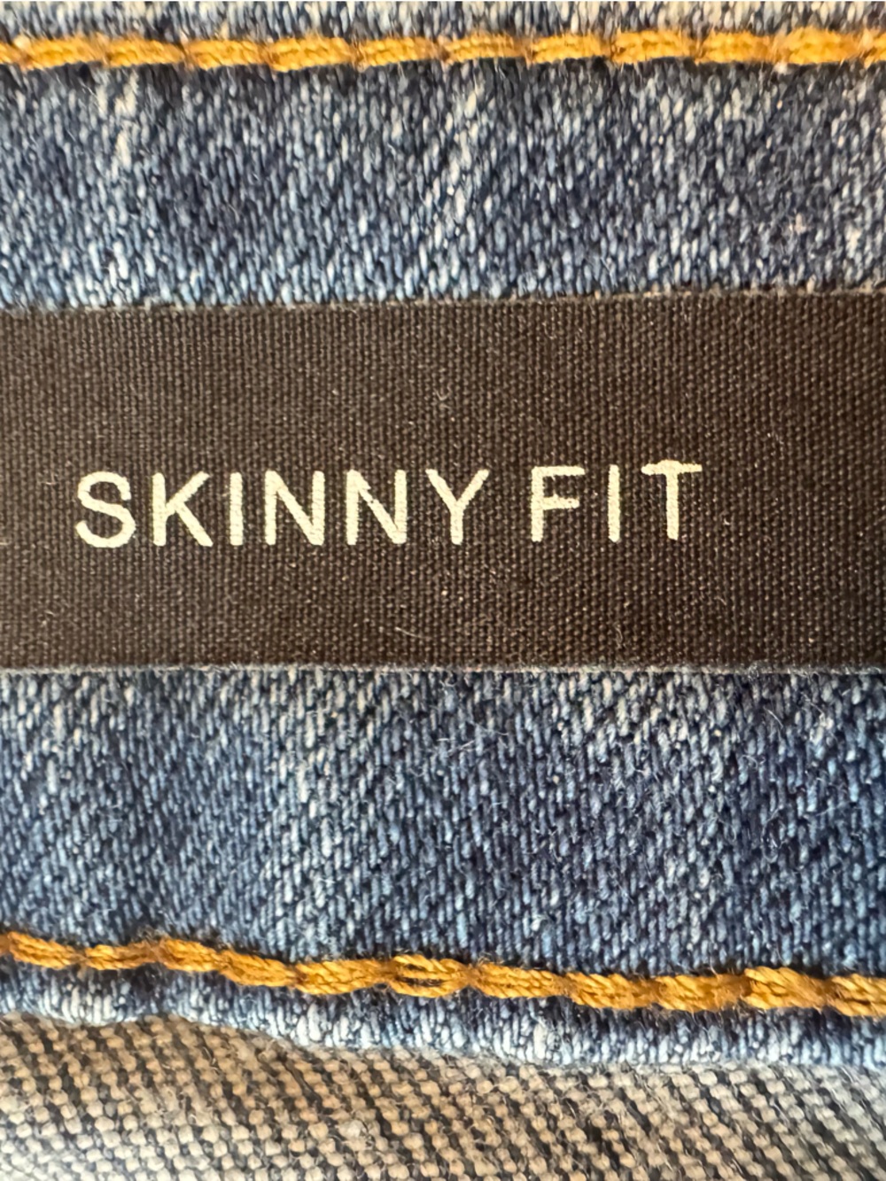 Judy Blue Blue Skinny Jeans with Red Plaid Patch Accents - Picture 4 of 7